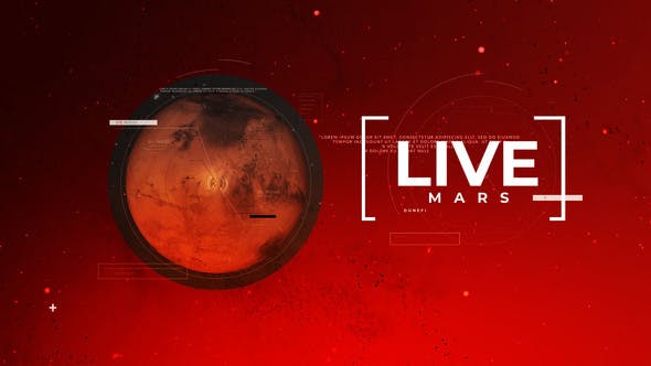 Mars Live Intro - Download 30632051 Videohive