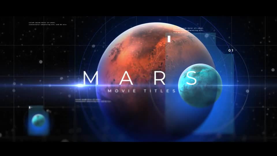 Mars Movie Titles Videohive 25297356 After Effects Image 1