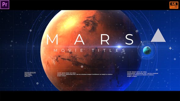 Mars Movie Titles - Download 25346743 Videohive