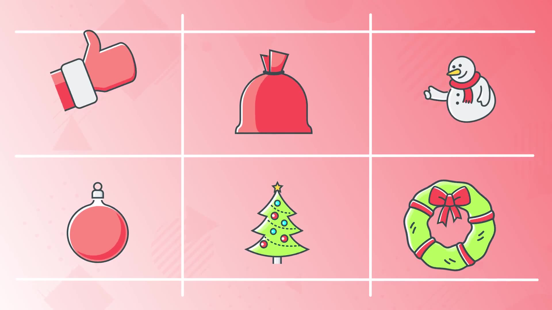 Mary Christmas 30 Animated Icons - Download Videohive 22866488