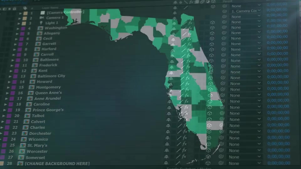 Maryland Map Kit - Download Videohive 20828385