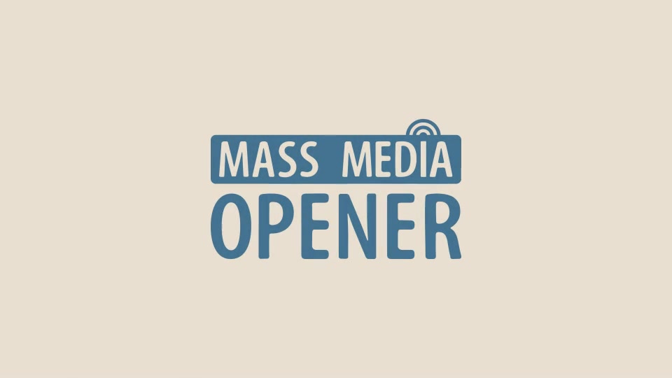 Mass Media Opener Videohive 23117394 After Effects Image 10