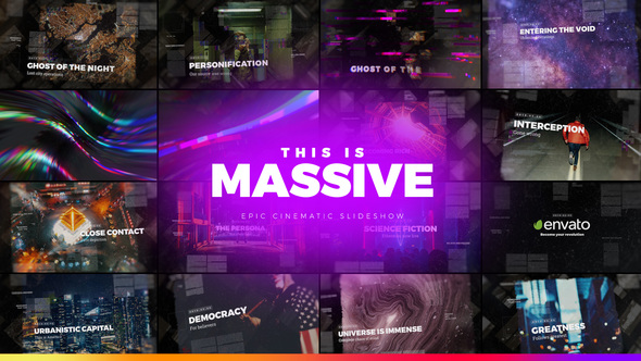 Massive Epic Cinematic Slideshow - Download Videohive 22111031