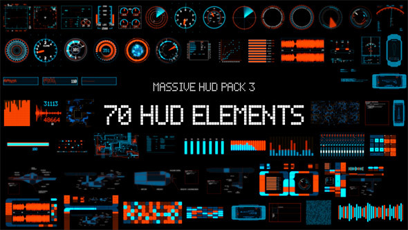 Massive HUD Pack 3 - Download Videohive 8070978