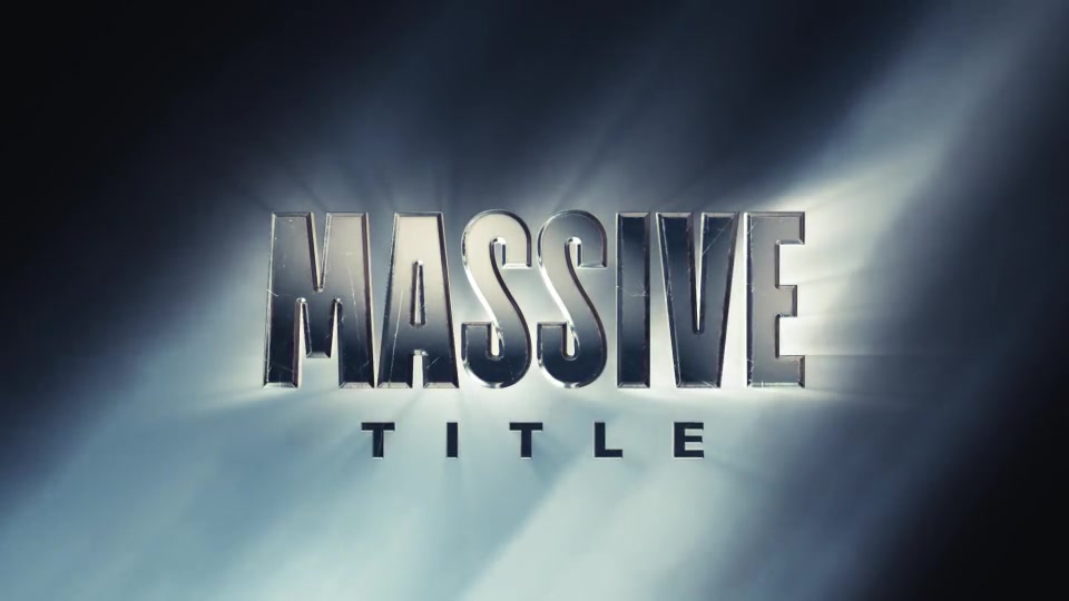 Massive Title - Download Videohive 11679487