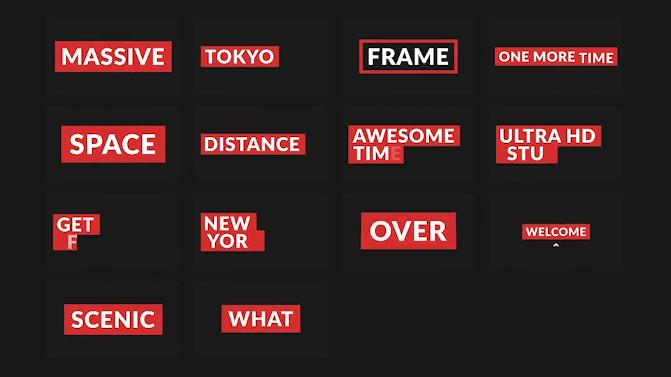 Massive v2 | Titles Pack For Premiere Pro and After Effects Videohive 21817858 Premiere Pro Image 10