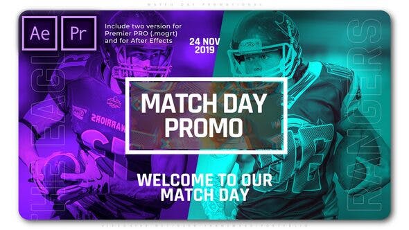 Match Day Promotional - Videohive 25854967 Download