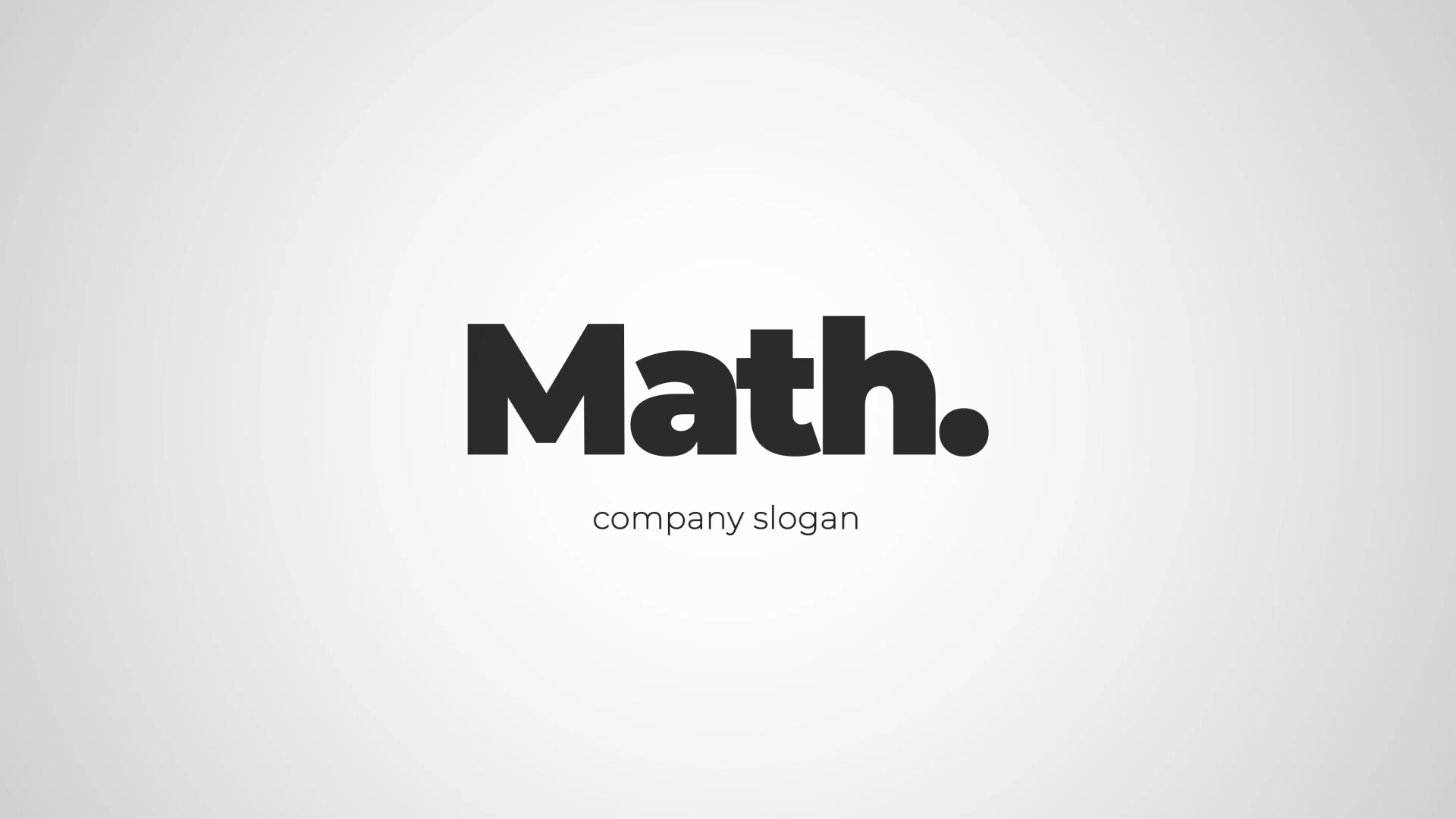 Math Formulas Logo Reveal v2 Videohive 31167187 After Effects Image 5