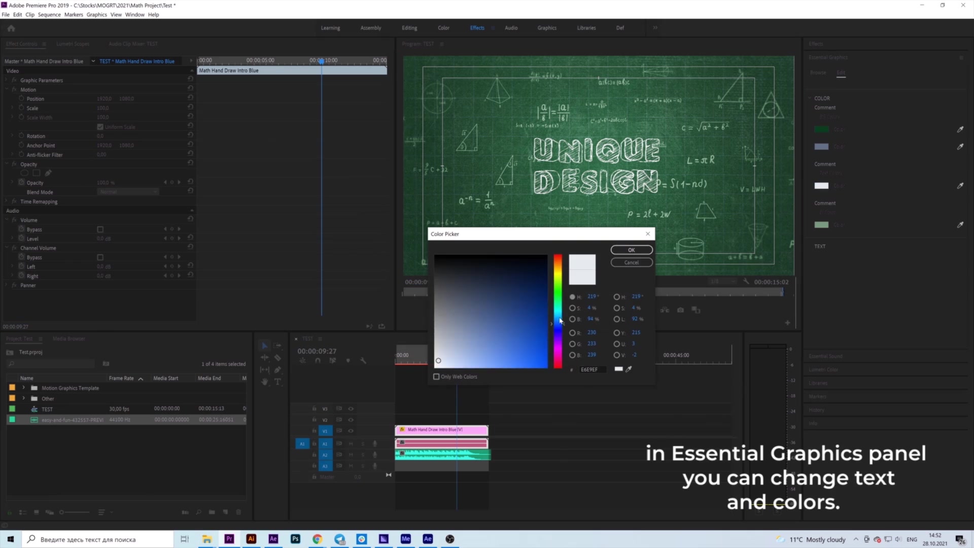 Math Hand Draw Intro MOGRT Videohive 34533796 Premiere Pro Image 10