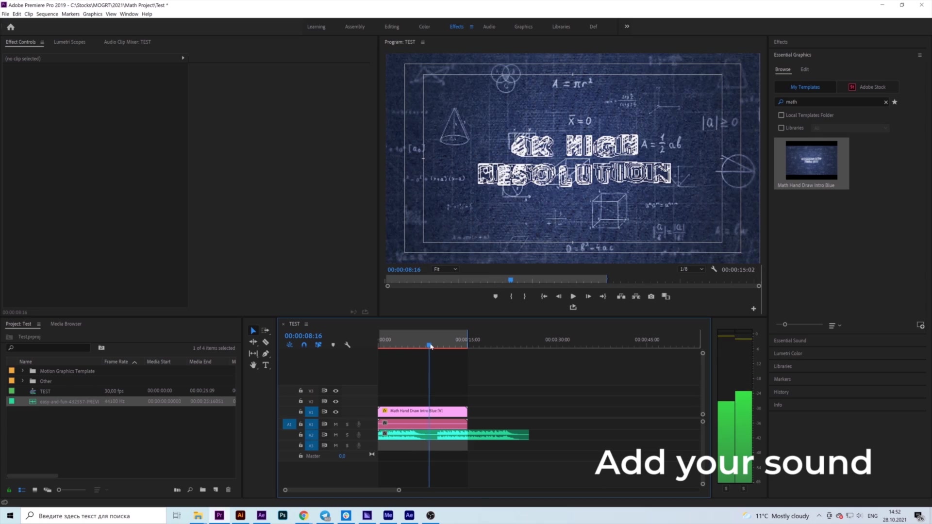Math Hand Draw Intro MOGRT Videohive 34533796 Premiere Pro Image 8