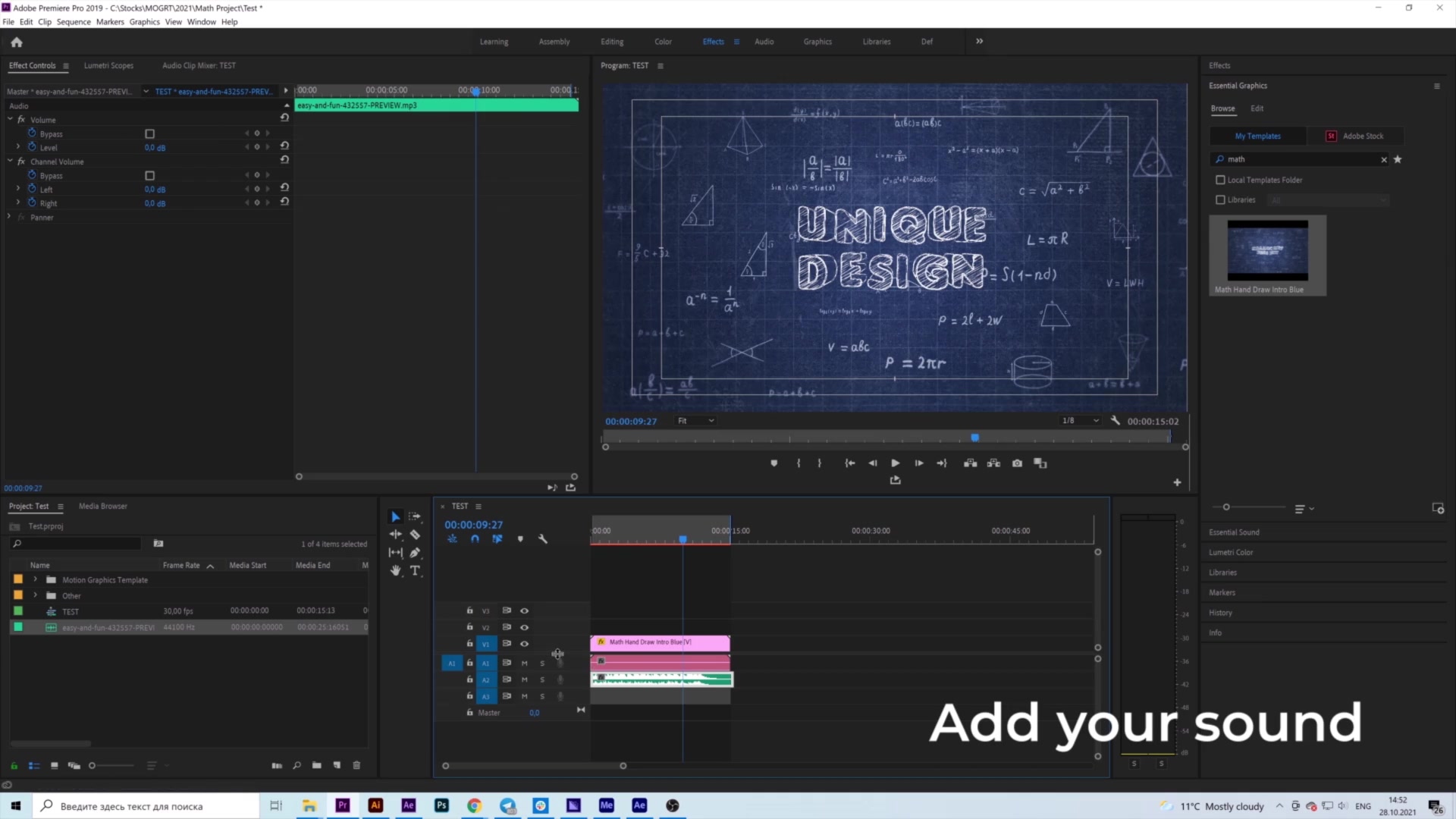 Math Hand Draw Intro MOGRT Videohive 34533796 Premiere Pro Image 9