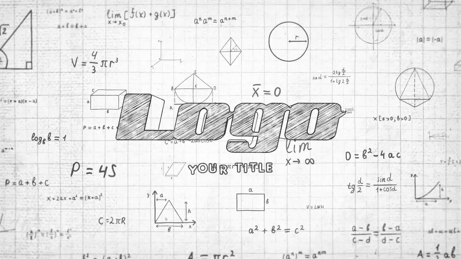 Math Hand Draw Intro Videohive 32139869 After Effects Image 10