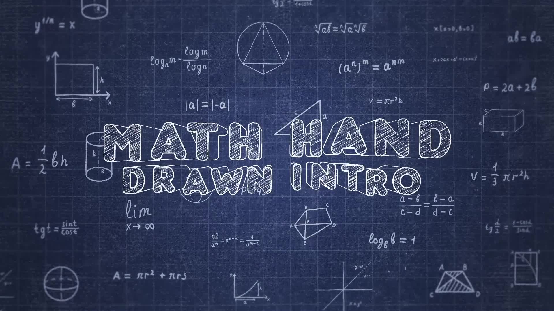 Math Hand Draw Intro Videohive 32139869 After Effects Image 2