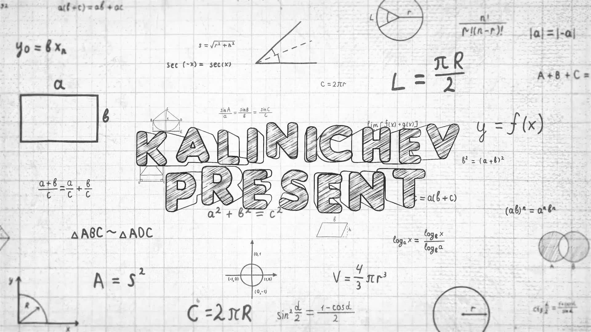 Math Hand Draw Intro Videohive 32139869 After Effects Image 6