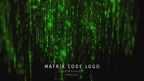 Matrix Code Logo - Videohive 26109673 Download