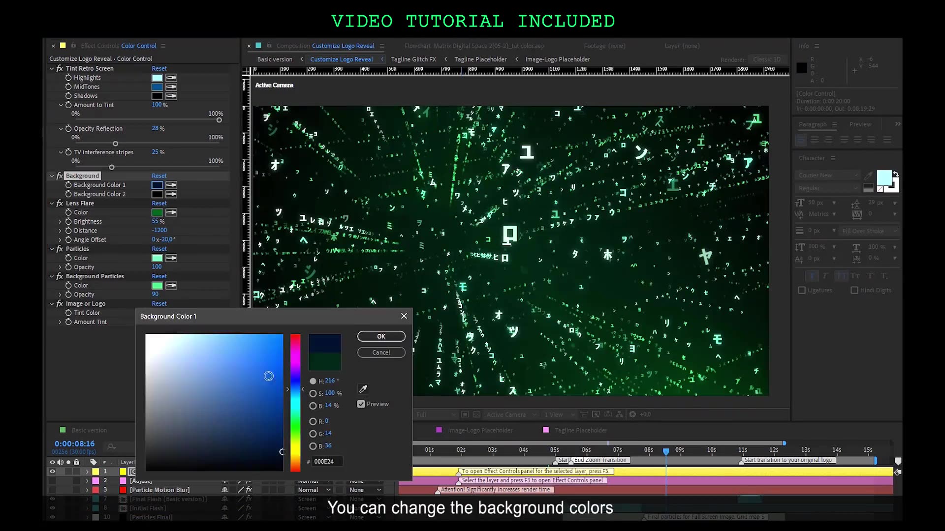 Matrix & Digital Space Videohive 28835914 After Effects Image 12