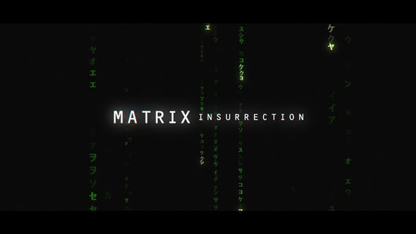 Matrix Insurrection - Videohive 34570610 Download