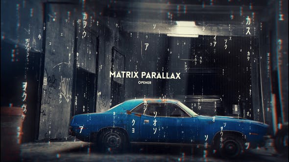 Matrix Parallax Opener - Videohive Download 21377592