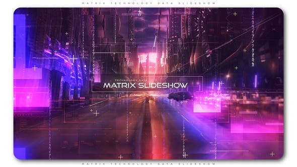 Matrix Technology Data Slideshow - Download 22356903 Videohive