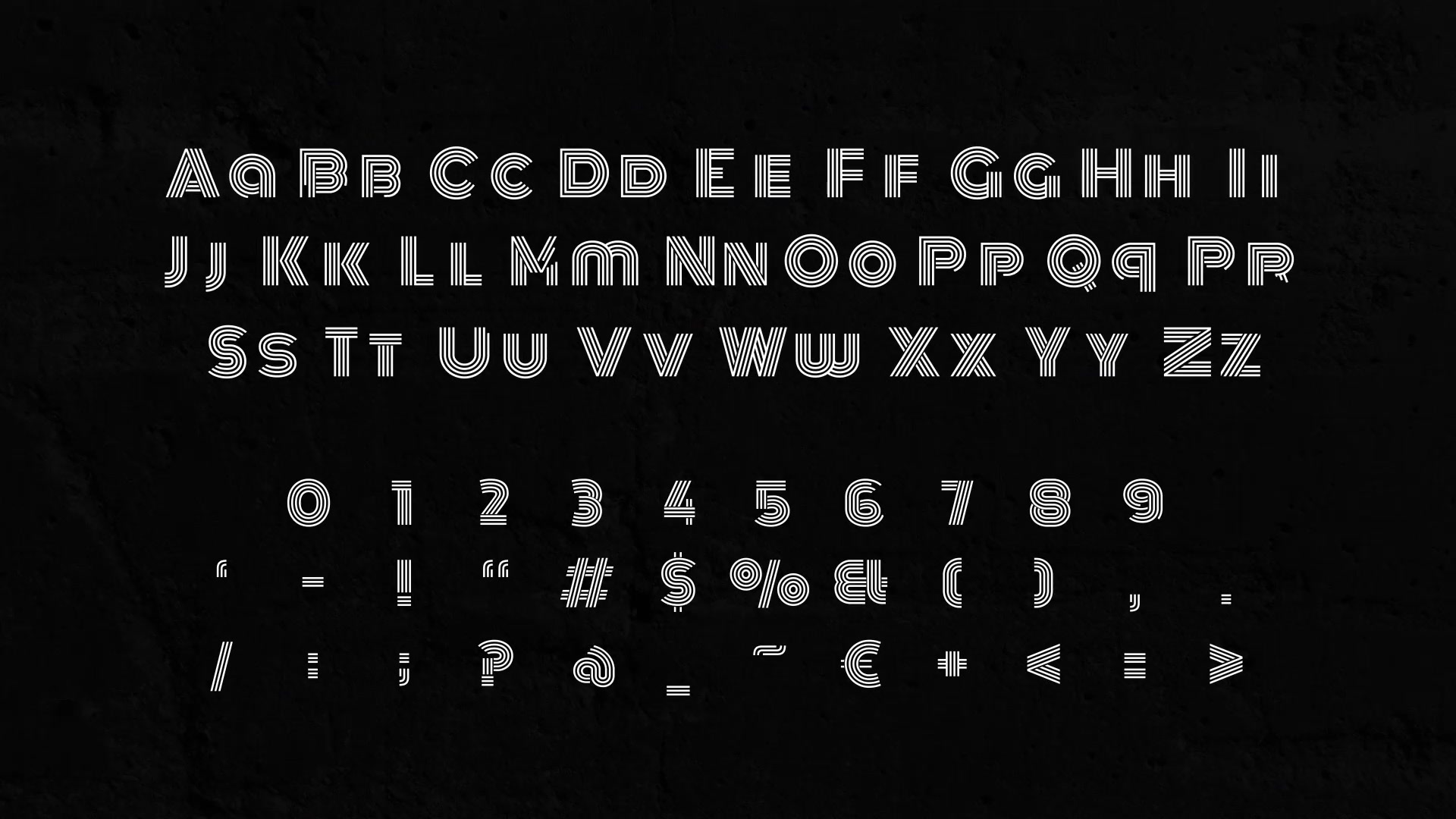 Maze Animated Typeface for Premiere Videohive 29599001 Premiere Pro Image 9