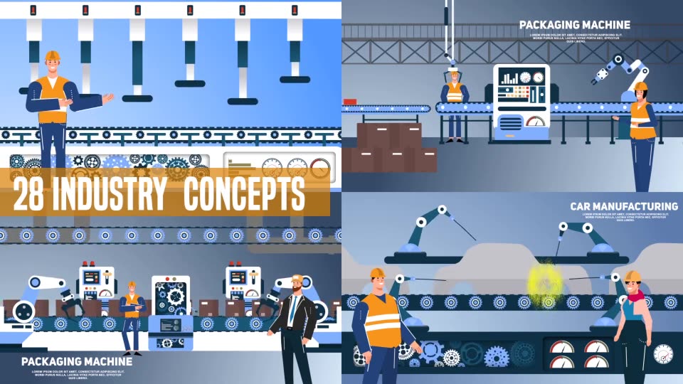 Mechanical and Industry 4_0 Promotion Pack Videohive 25081071 After Effects Image 3