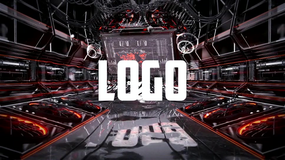 Mechanical HUD Glitch Logo Videohive 26092444 After Effects Image 5