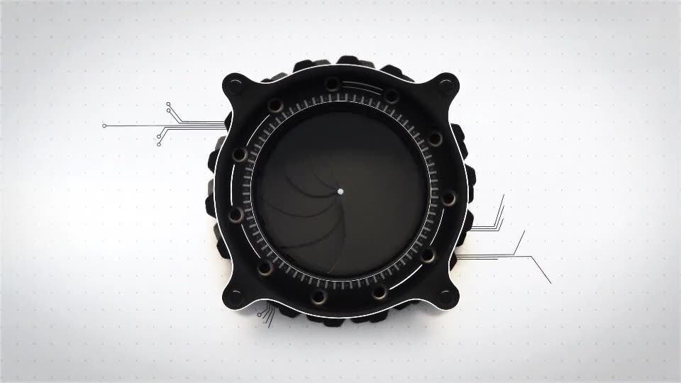 Mechanical Lens Logo Reveal Videohive 24553768 After Effects Image 2