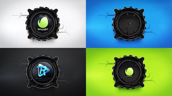 Mechanical Lens Logo Reveal - 24553768 Download Videohive