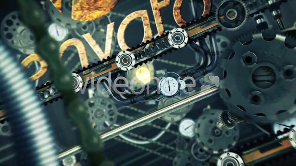 Mechanical Logo Reveal - Download Videohive 3883817
