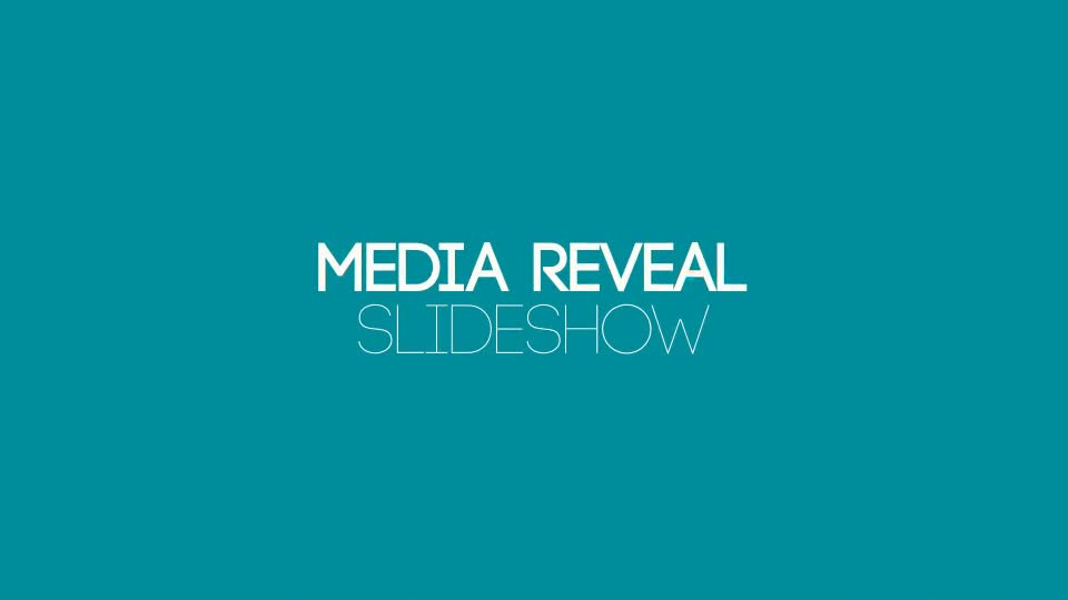 Media Reveal Slideshow Videohive 12311343 After Effects Image 1