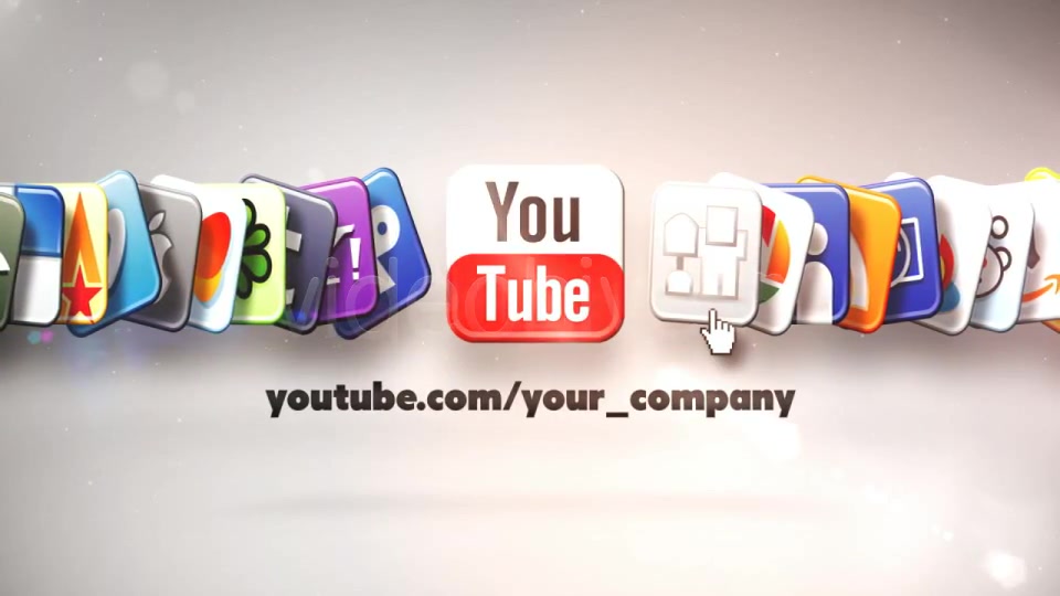 Media & Social Networks Icons Videohive 498795 After Effects Image 3