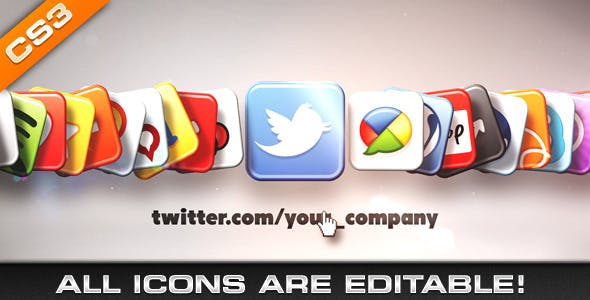 Media & Social Networks Icons - Videohive 498795 Download