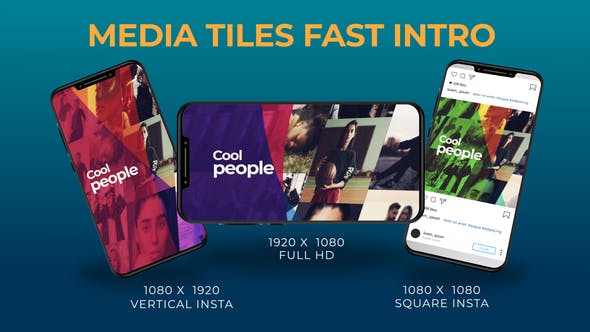 Media Tiles Fast Intro - 32779130 Download Videohive