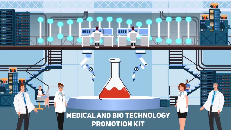 Medical and Bio Technology Promotion Kit Videohive 25382180 After Effects Image 1