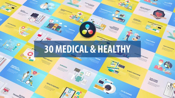Medical and Healthy Animation | DaVinci Resolve - 32515350 Videohive Download