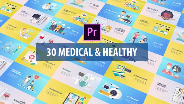 Medical and Healthy Animation | Premiere Pro MOGRT - 26610105 Videohive Download