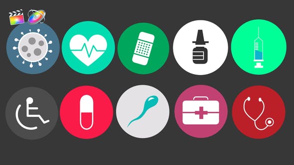 Medical Animated Icons - 37918961 Download Videohive