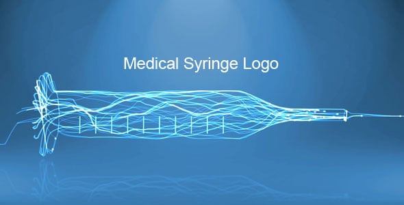 Medical Care Syringe Logo - Videohive Download 19838978