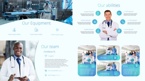 Medical Center Presentation + 50 Animated Icons - Download 24259440 Videohive