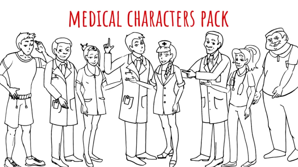 Medical Characters Healthcare Whiteboard Animation Videohive 21106819 After Effects Image 12