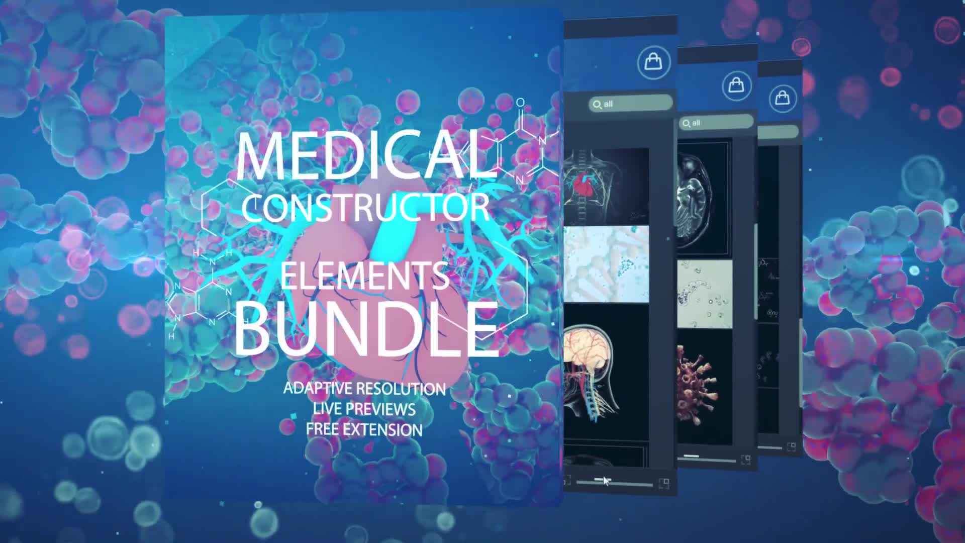 Medical Constructor Elements Bundle Videohive 37142546 After Effects Image 1