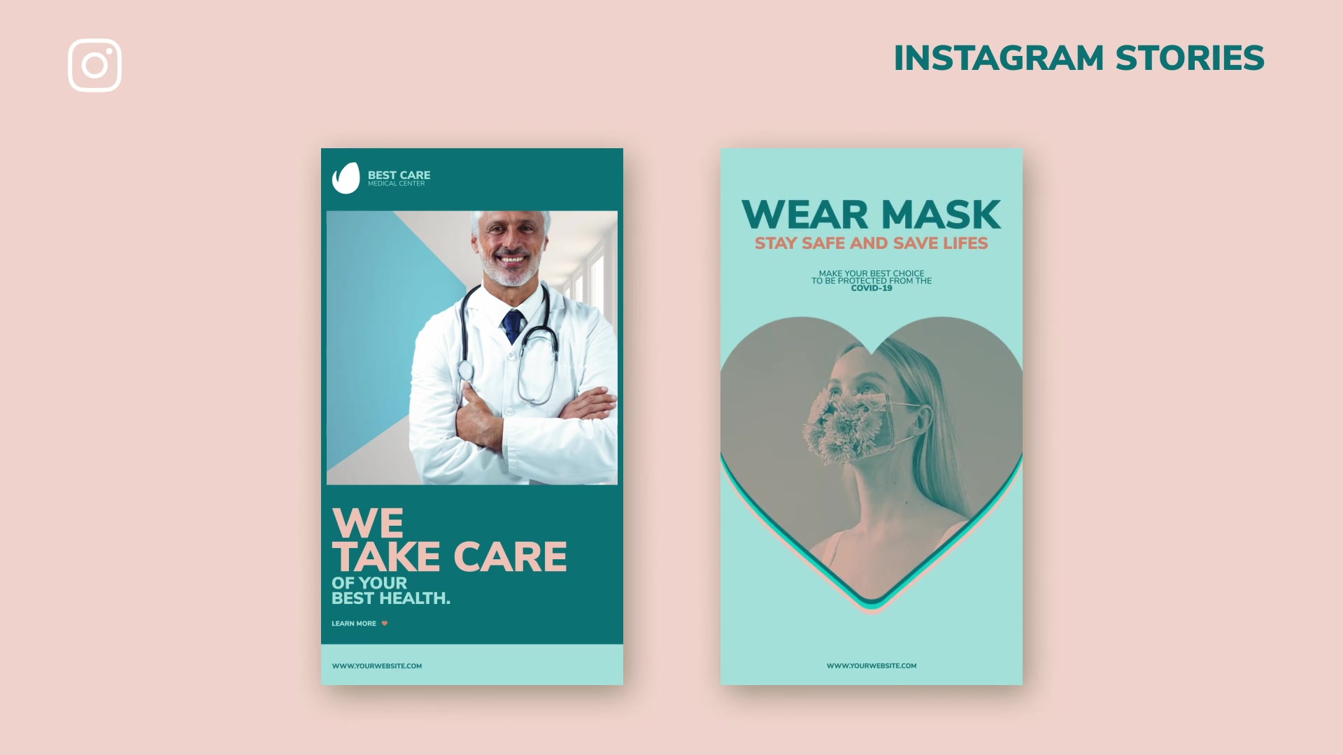 Medical Covid 19 Instagram Post & Story B98 Videohive 33180999 After Effects Image 10