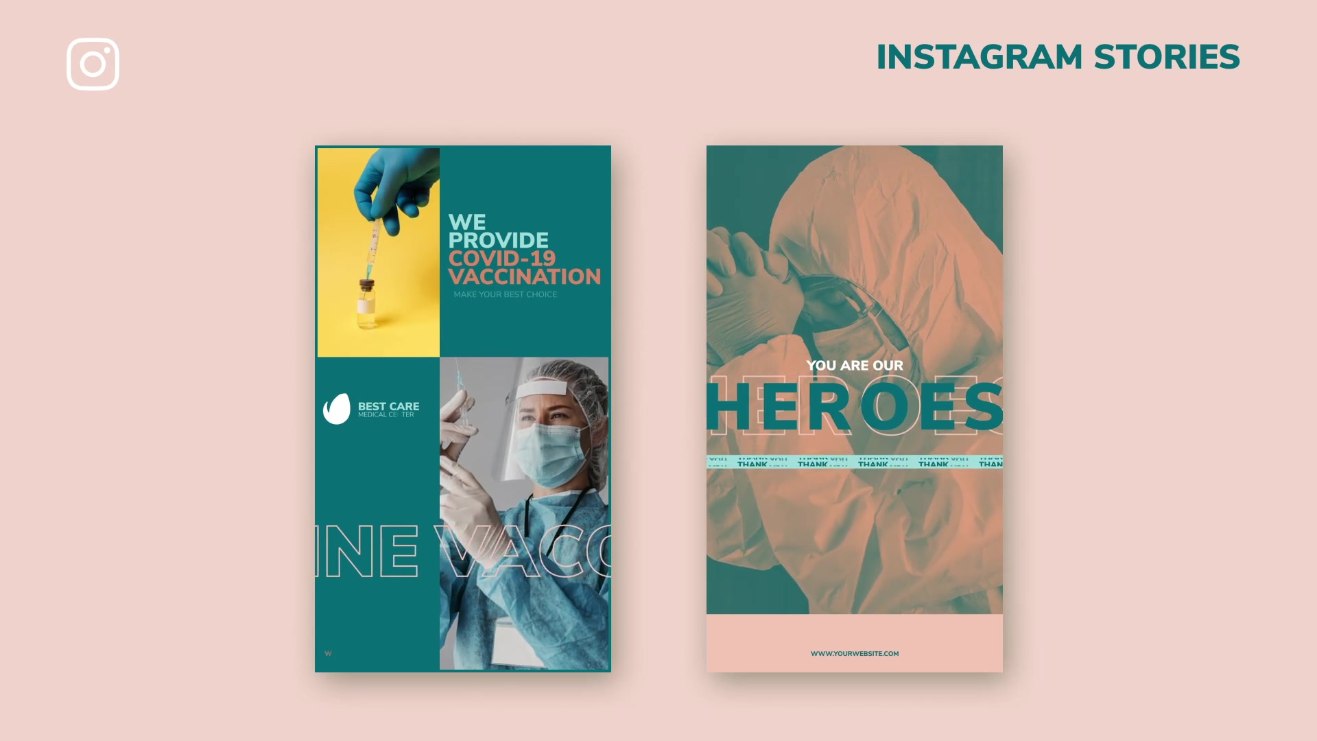 Medical Covid 19 Instagram Post & Story B98 Videohive 33180999 After Effects Image 11