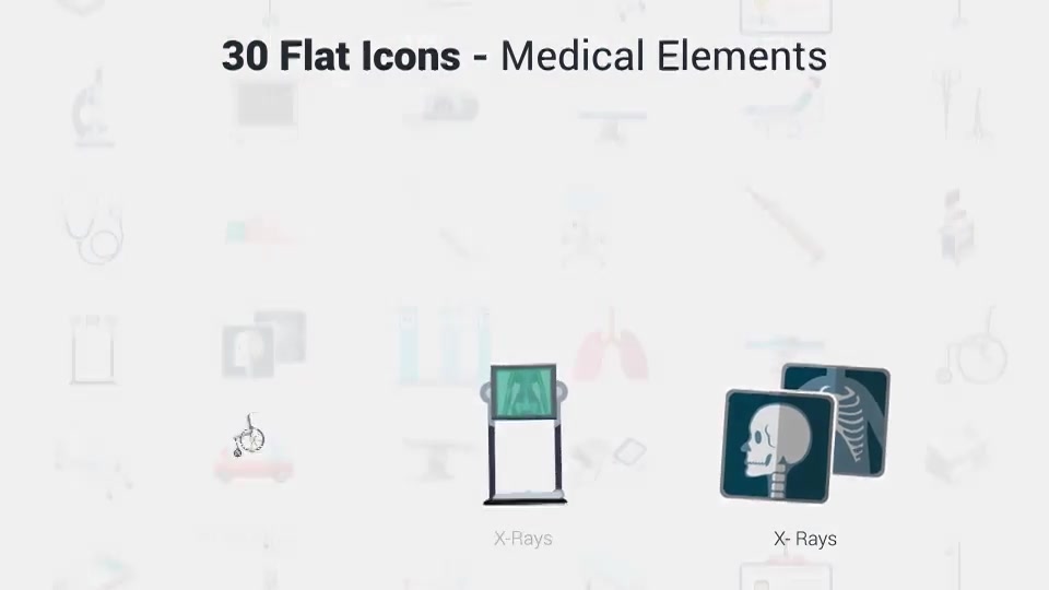 Medical Elements Icons Videohive 36046900 After Effects Image 12