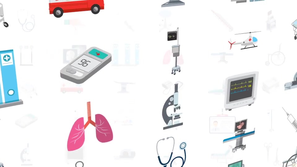 Medical Elements Icons Videohive 36046900 After Effects Image 2