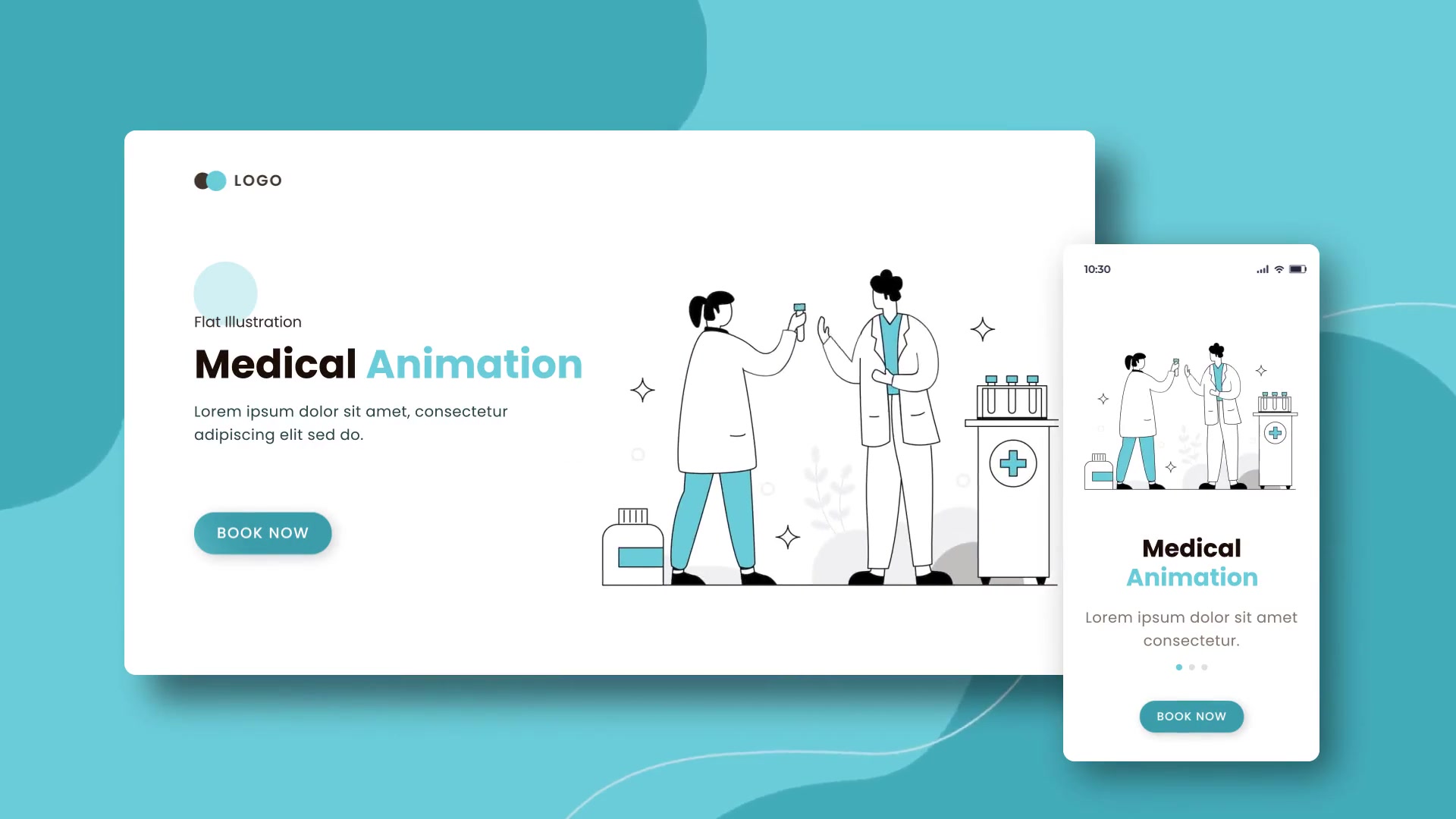 Medical Health Animations Flat Concept Videohive 36683052 After Effects Image 4