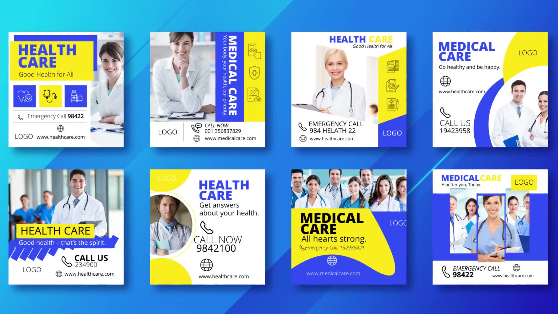 Medical Health Promo Instagram Post V26 Videohive 29812625 After Effects Image 2