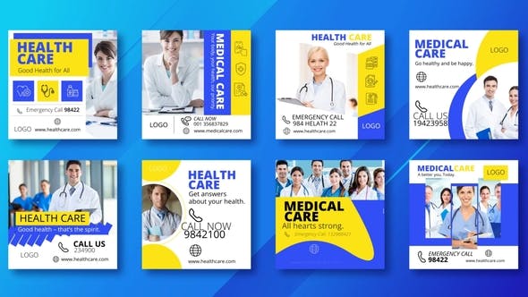 Medical Health Promo Instagram Post V26 - 29812625 Download Videohive