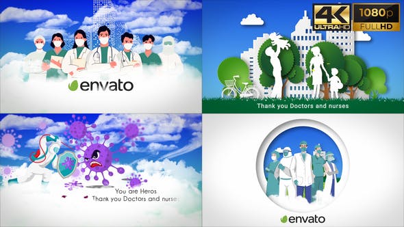 Medical & Healthcare Are Heroes B33 - Download 31606554 Videohive