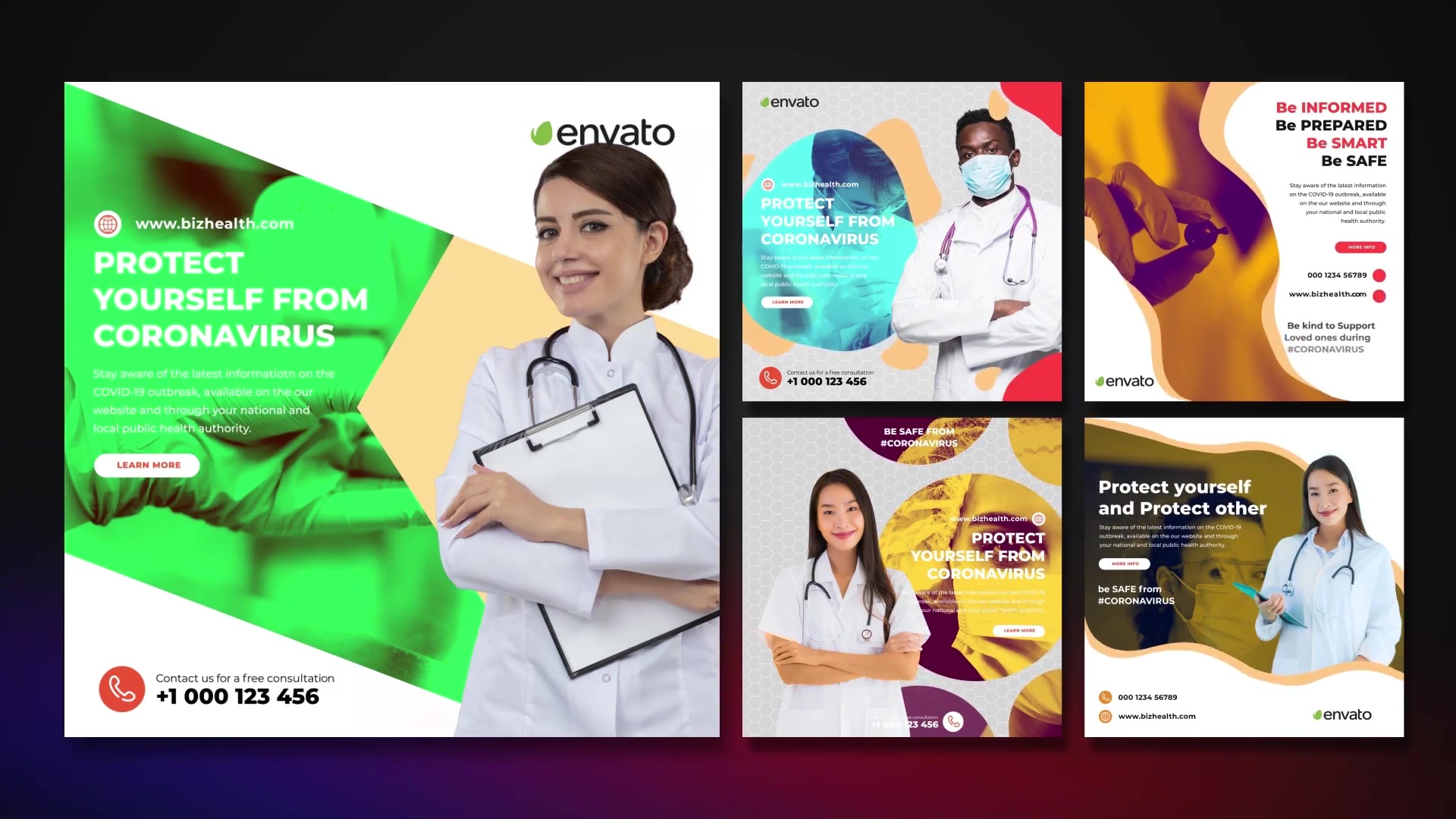 Medical Healthcare Promo | Mogrt Pack Videohive 33884196 Premiere Pro Image 5
